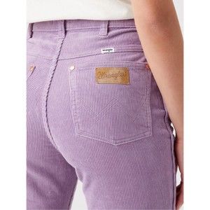 Wrangler Women's Purple Cord Westward 626 High Rise Bootcut Denim Jeans Sz 28/34